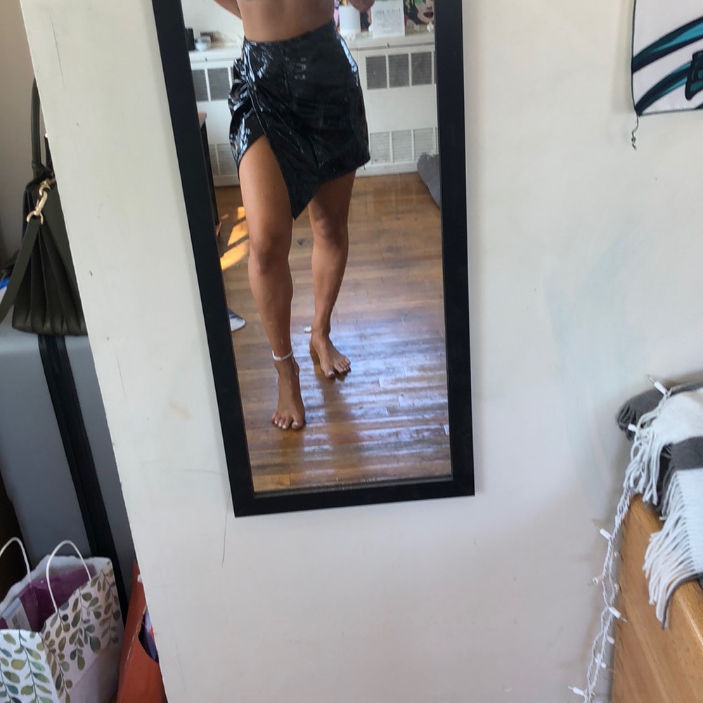 Latex skirt